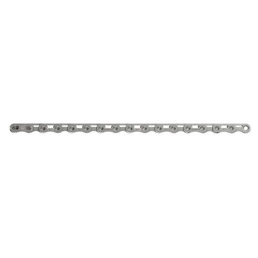 Chains SRAM SRAM Force Flattop Chain - 12/13-Speed 114 Links PowerLock Connector Silver E1 Dark Gray