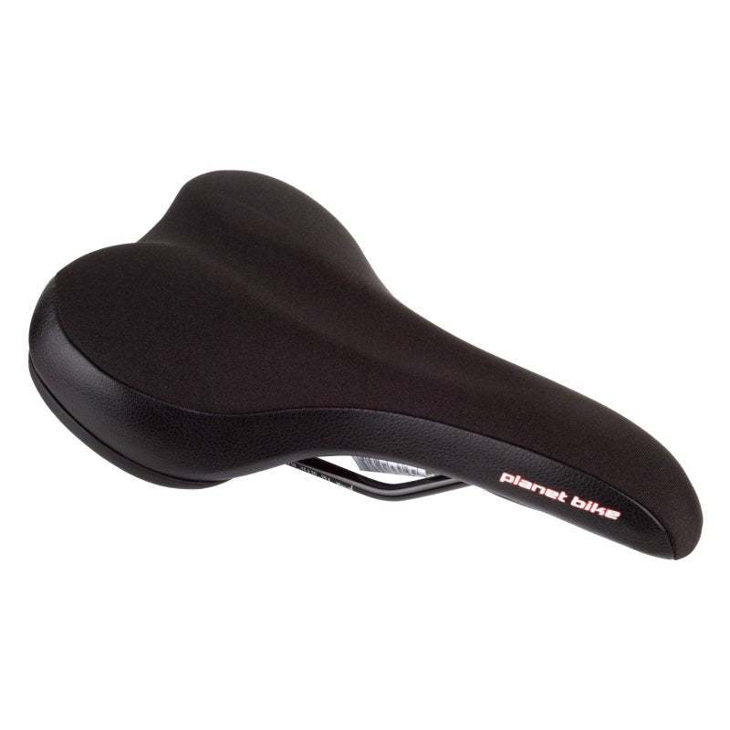 Saddles Planet Bike Planet Bike Comfort Gel Saddle - Steel Black Mens Dark Slate Gray