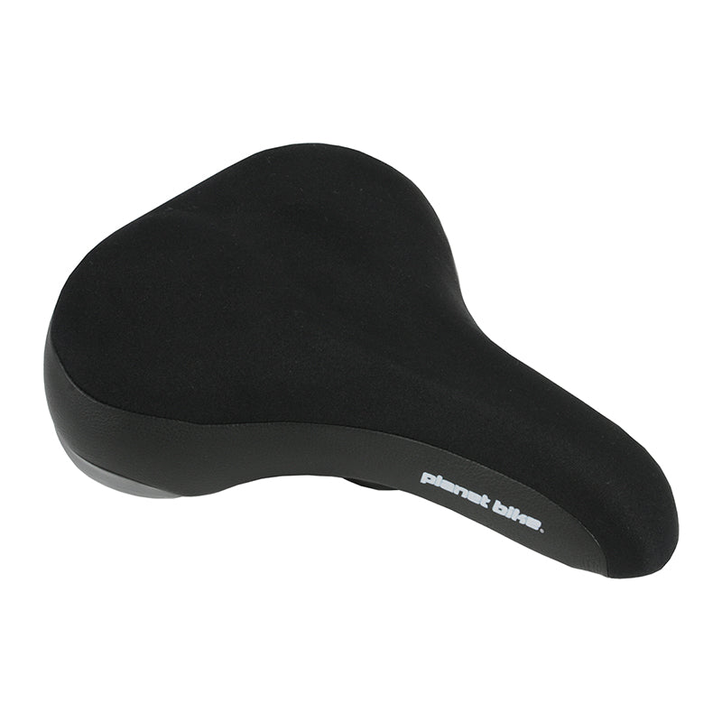 Saddles Planet Bike Planet Bike Comfort Gel Saddle - Steel Black Womens Dark Slate Gray