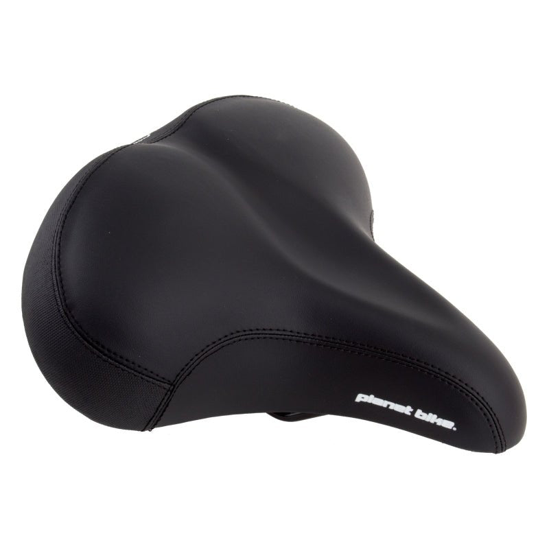 Saddles Planet Bike Planet Bike Cruiser Web Spring Saddle Black Dark Slate Gray
