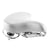 Saddles Sunlite Sunlite Cruiser Classic Cruiser Vinyl Dual Spring White 11.5 x8.5` Light Gray