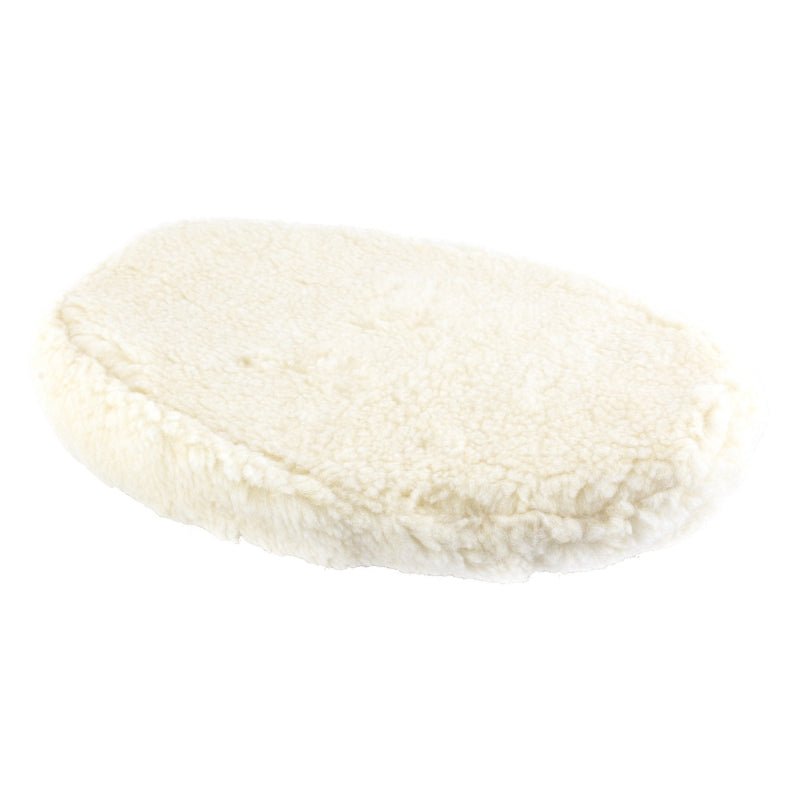 Saddles Sunlite Sunlite Fur Seat Cover White 11x16` Beige