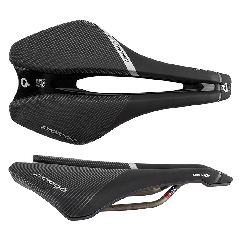 Saddles Prologo Prologo Dimension Tirox  Tirox Light Foam Microfiber Black 245mmx143mm PAS Dark Slate Gray