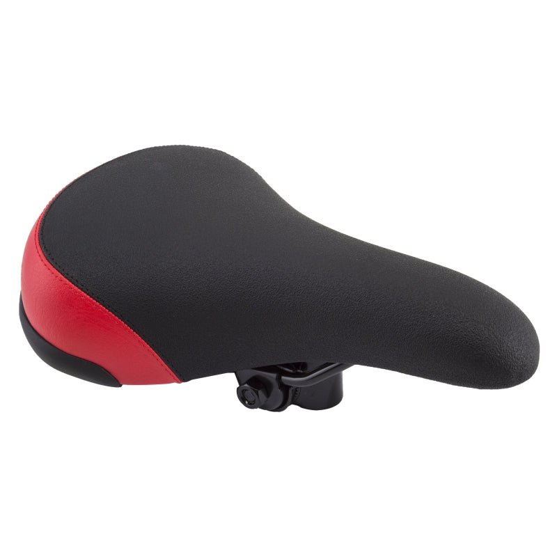 Saddles Black ops Black ops Sole-Rider BMX Steel PVC Black/Red 260mmx160mm Dark Slate Gray