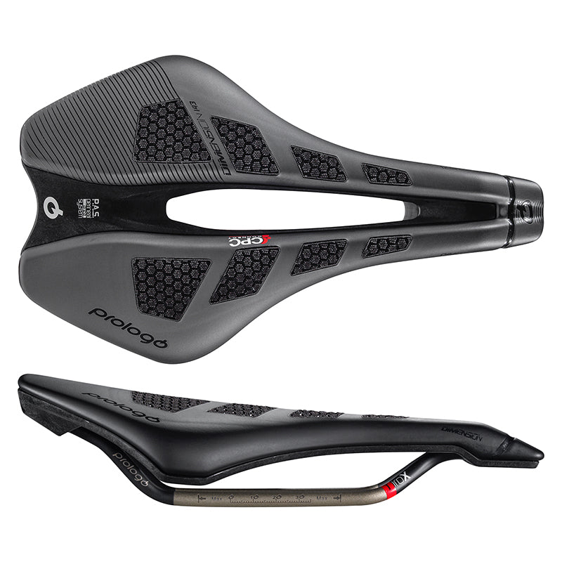 Saddles Prologo Prologo Dimension Tirox CPC  Tirox Light Foam Microfiber Black 245mmx143mm PAS/CPC Dark Slate Gray
