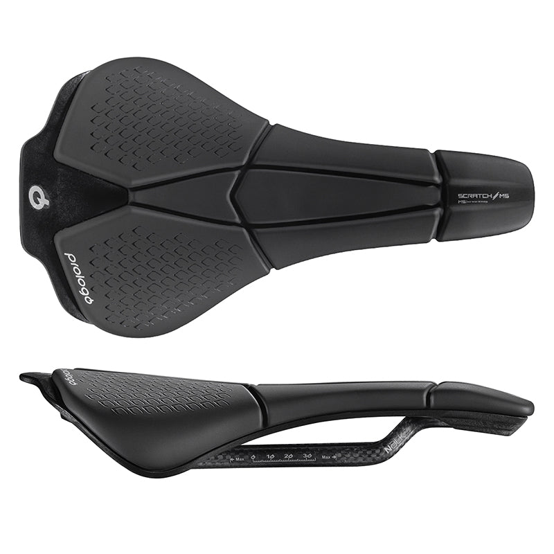 Saddles Prologo Prologo Scratch M5 Road/Off-Road Nack MSS Hard Black 250mmx140mm 155g _ Sale _ Unused Open Box Return Dark Slate Gray