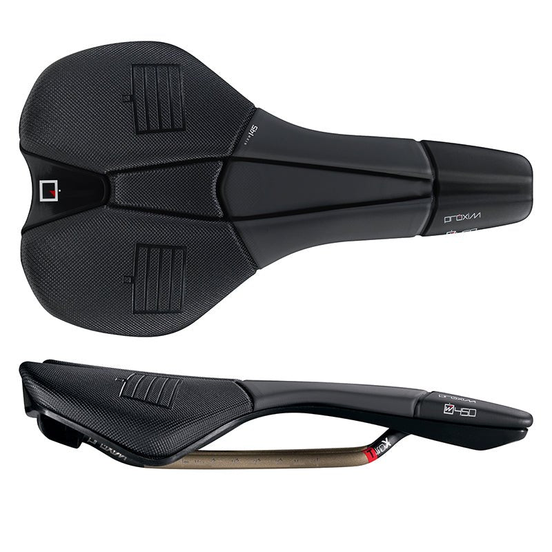 Saddles Prologo Prologo Proxim W450 Performance Saddle - Tirox Black 145 mm Dark Slate Gray