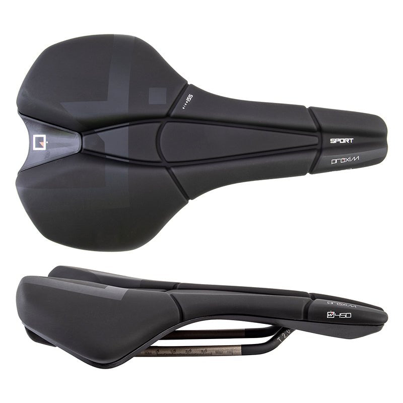 Saddles Prologo Prologo Proxim W450 Sport Saddle - T2.0 Black 155 mm Dark Slate Gray