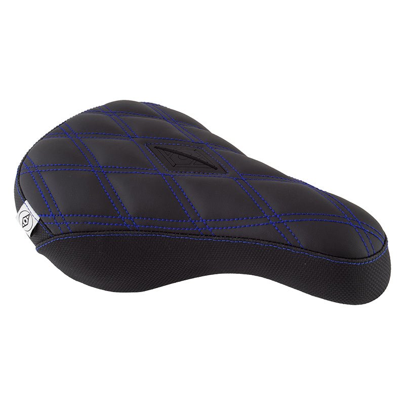 Saddles Alienation Alienation Gripper BMX Pivotal Vegan Leather Blue 235mmx140mm 400g Dark Slate Gray