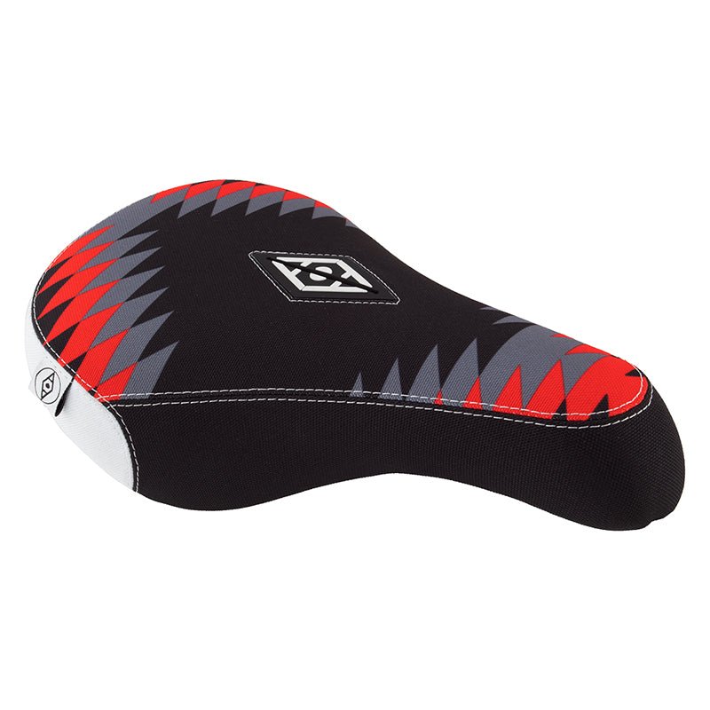 Saddles Alienation Alienation Thunderbird BMX Pivotal Microfiber Red 235mmx140mm 360g Black
