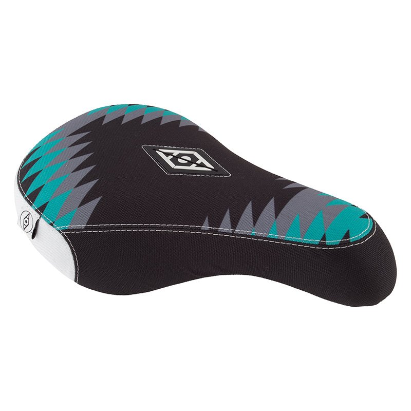 Saddles Alienation Alienation Thunderbird BMX Pivotal Microfiber Turquoise 235mmx140mm 360g Dark Slate Gray