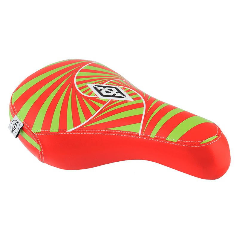 Saddles Alienation Alienation Psycho BMX Pivotal Vinyl Green/Red 235mmx140mm Tomato