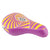 Saddles Alienation Alienation Psycho BMX Pivotal Vinyl Yellow/Purple 235mmx140mm Pale Violet Red