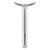 Seatpost Sunlite Sunlite Unicycle Seatpost 4-Bolt Post 22.2mm 200mm Chrome 0mm Light Gray