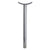 Seatpost Sunlite Sunlite Unicycle Seatpost 4-Bolt Post 22.2mm 300mm Chrome 0mm Slate Gray
