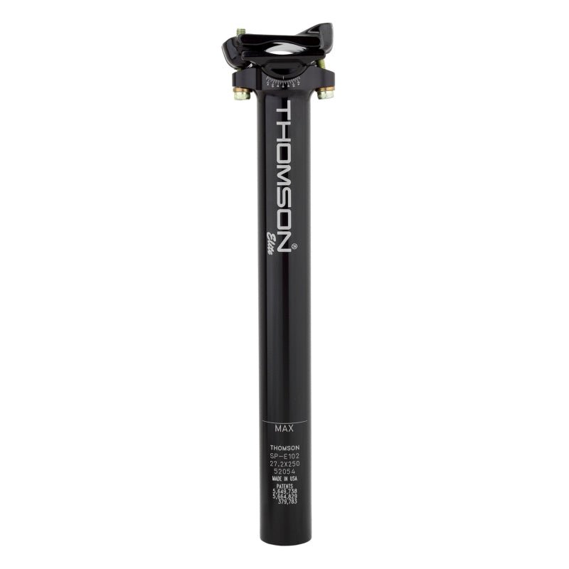Seatpost Thomson Thomson Elite Seatpost 27.2 x 250mm Black Dark Slate Gray