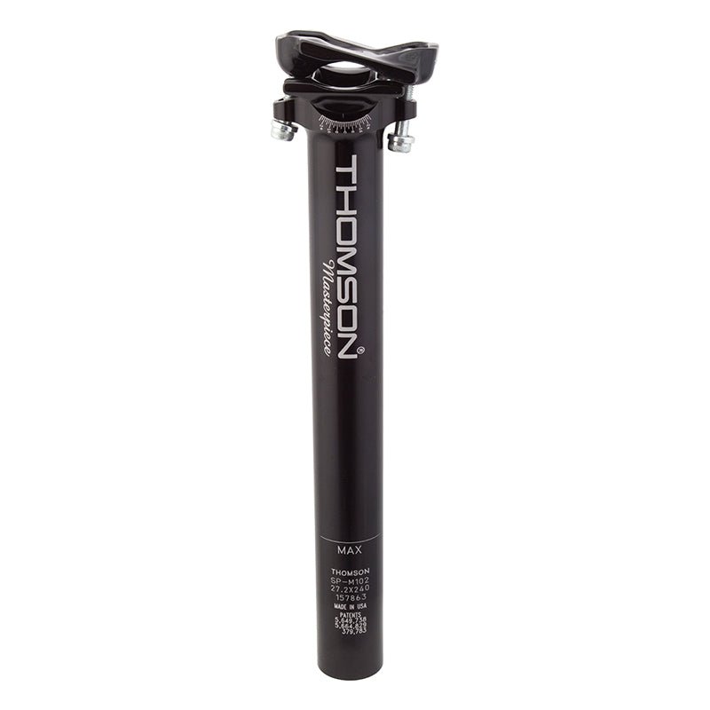 Seatpost Thomson Thomson Masterpiece Post  27.2mm 240mm Black Aly 0mm 158g Dark Slate Gray
