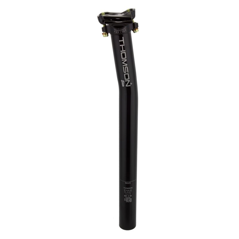 Seatpost Thomson Thomson Elite Setback Seatpost 30.9 x 367 Black Dark Slate Gray