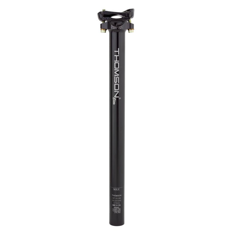 Seatpost Thomson Thomson Elite 7000 Post  25.0mm 330mm Black Aly 0mm 235g Dark Slate Gray