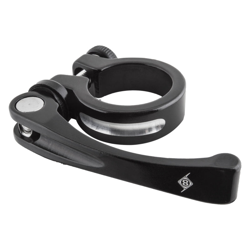 Seatpost Origin8 Origin8 Pro Force QR Seatpost Clamp  31.8 Black AL6061 Dark Slate Gray