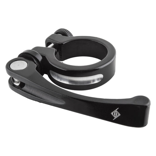 Seatpost Origin8 Origin8 Pro Force QR Seatpost Clamp  31.8 Black AL6061 Dark Slate Gray