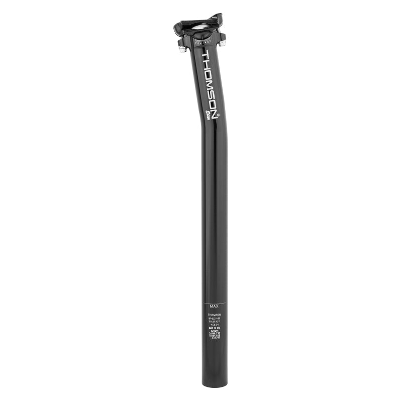 Seatpost Thomson Thomson Elite Setback Seatpost 30.9 x 410 Black Dark Slate Gray