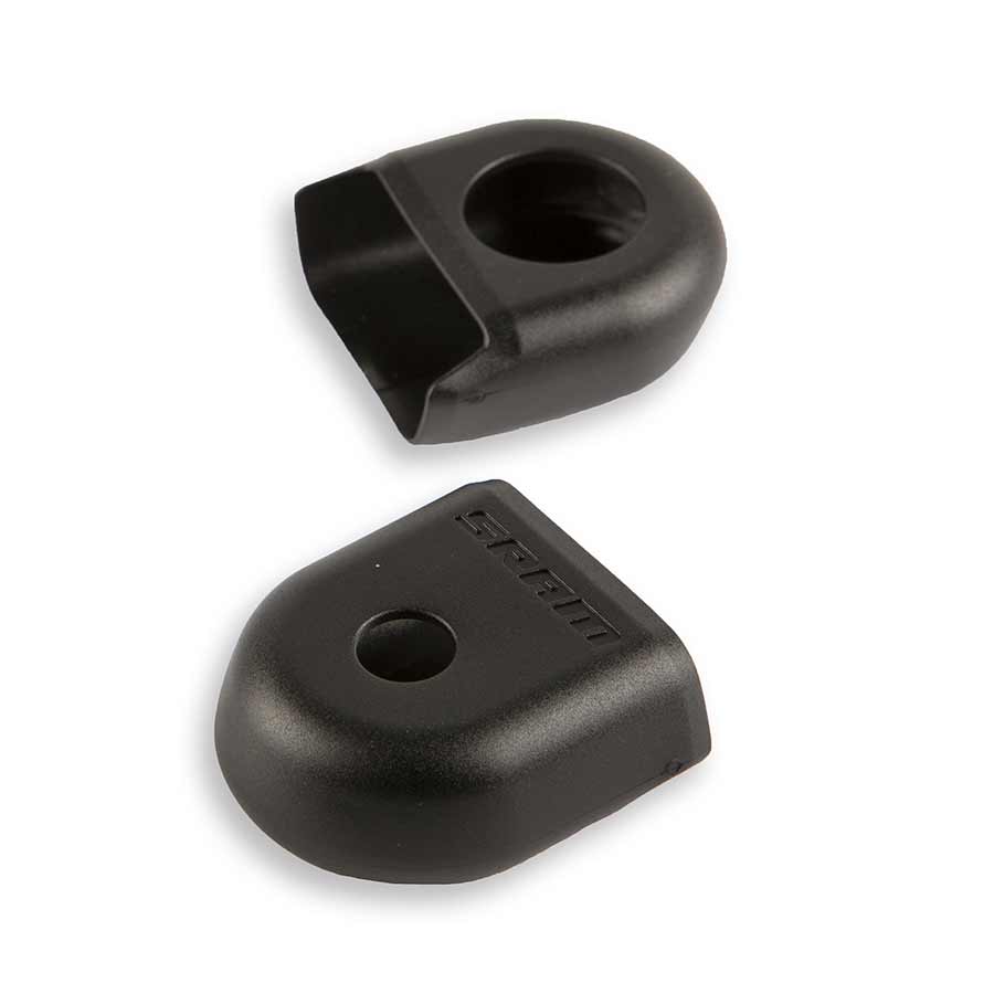 Crank Bolts and Parts SRAM SRAM Crank Arm Boots (Guards) for Carbon Fiber Eagle Cranks Black Pair Dark Slate Gray