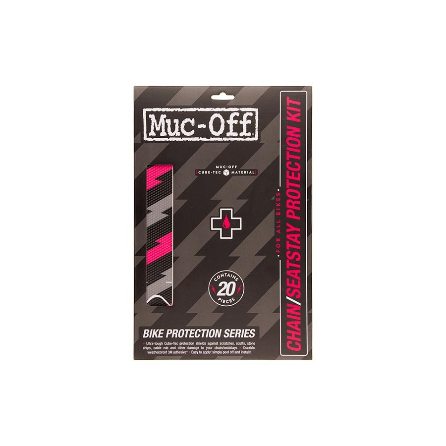 Chainstay/Frame Protection Muc-Off Muc-Off Chainstay/Seatstay Protection Kit - 20-Piece Kit Bolt Dark Slate Gray