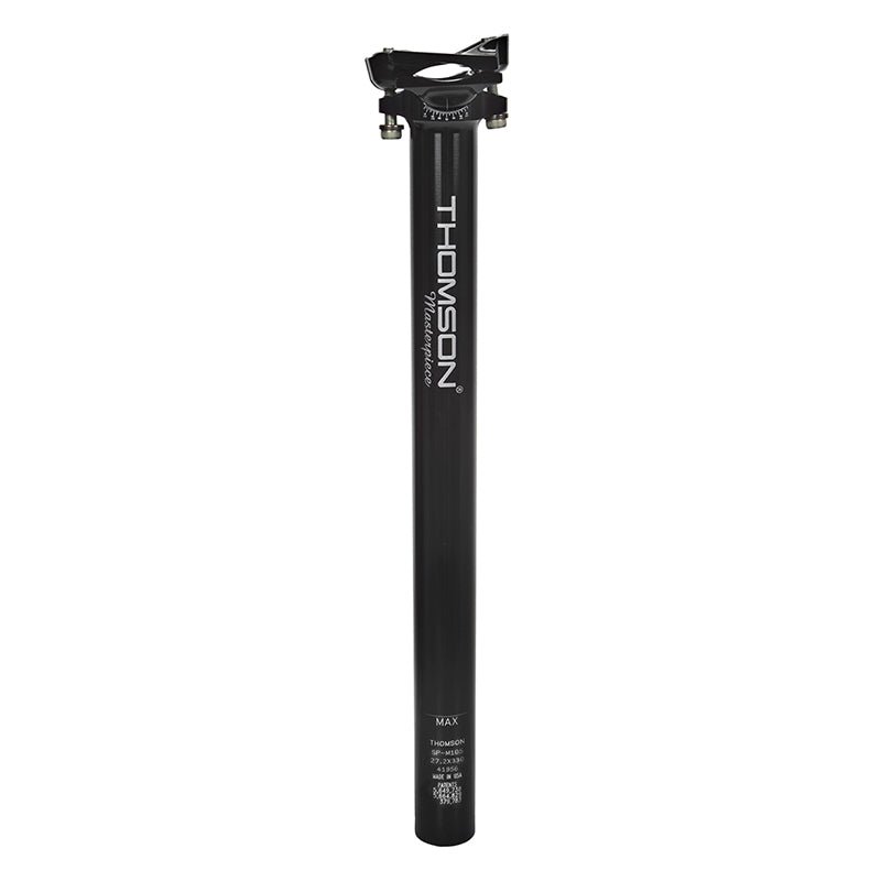 Seatpost Thomson Thomson Masterpiece Seatpost 27.2 x 330mm Black Dark Slate Gray