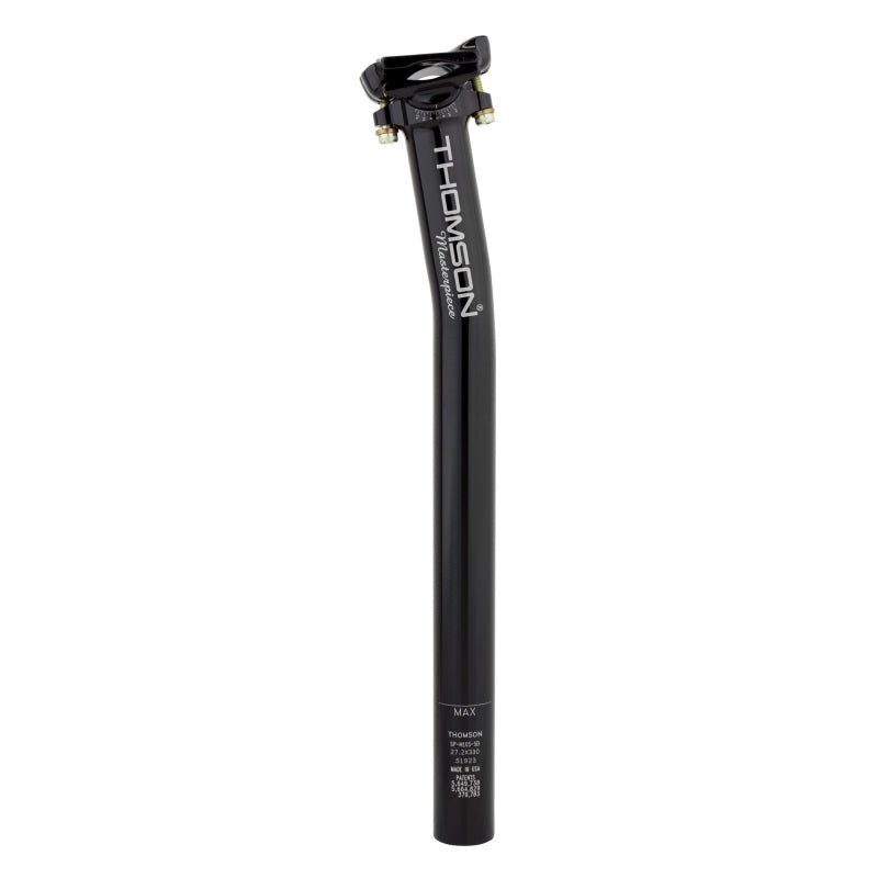 Seatpost Thomson Thomson Masterpiece Setback Post 27.2 x 330mm Black Dark Slate Gray