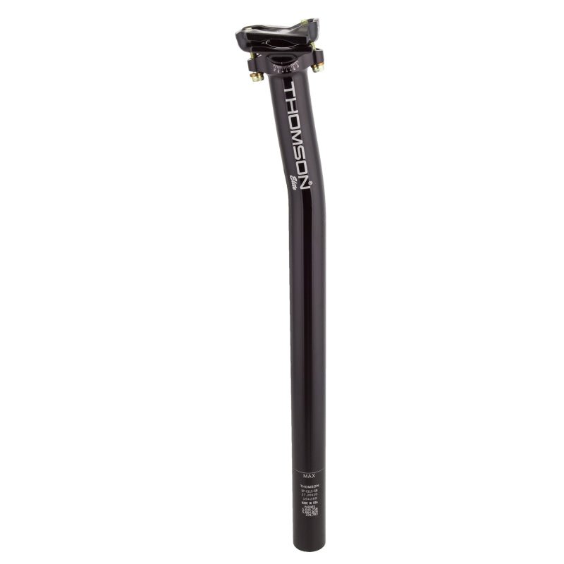 Seatpost Thomson Thomson Elite Setback Seatpost 27.2 x 410 Black Dark Slate Gray