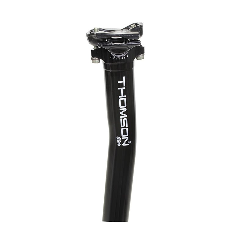Seatpost Thomson Thomson Elite Setback Seatpost 31.6 x 410 Black Dark Slate Gray