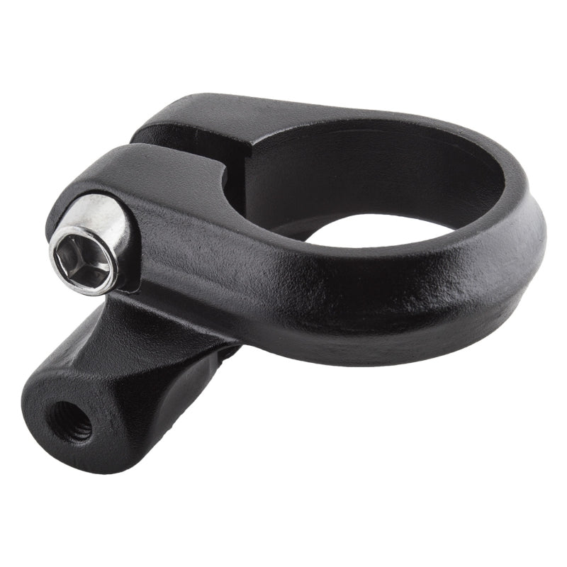 Seatpost Sunlite Sunlite Rack Seat Clamp w/ Rack mount 28.6 Black Aly Dark Slate Gray