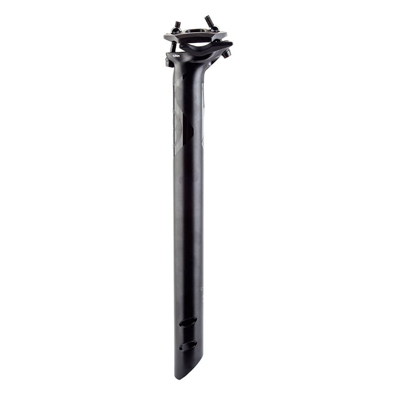 Seatpost Origin8 Origin8 Spire I Seatpost  27.2mm 350mm Black AL7050 15mm Dark Slate Gray