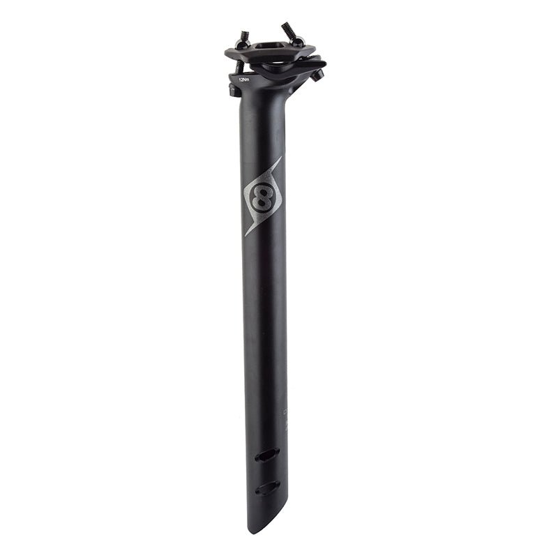 Seatpost Origin8 Origin8 Spire II Seatpost  30.9mm 350mm Black AL6061 15mm Dark Slate Gray