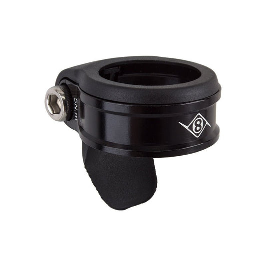 Seatpost Origin8 Origin8 GritGuard Seatpost Clamp  31.8 Black AL6061 Dark Slate Gray