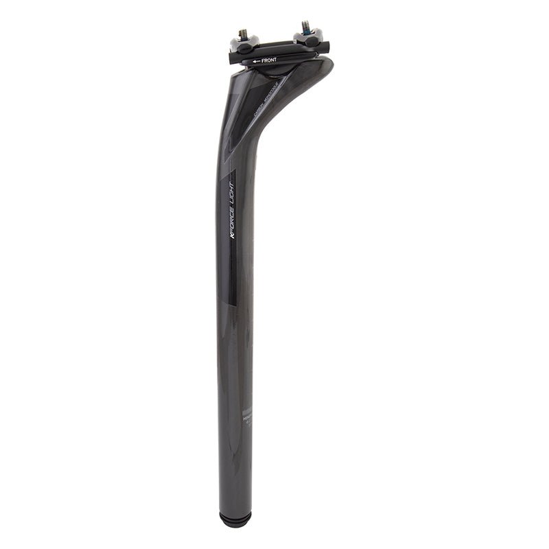 Seatpost FSA Full Speed Ahead K-Force SB25 Di2 Seatpost - 27.2 x 350mm Black Dark Slate Gray