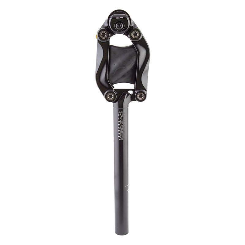 Suspension Seatpost Cane Creek Cane Creek Thudbuster LT Suspension Seatpost - 27.2 x 390mm 90mm Black Dark Slate Gray