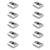 Seatpost Sunlite Sunlite Seatpost Parts M8 Top Plate Nut Gray