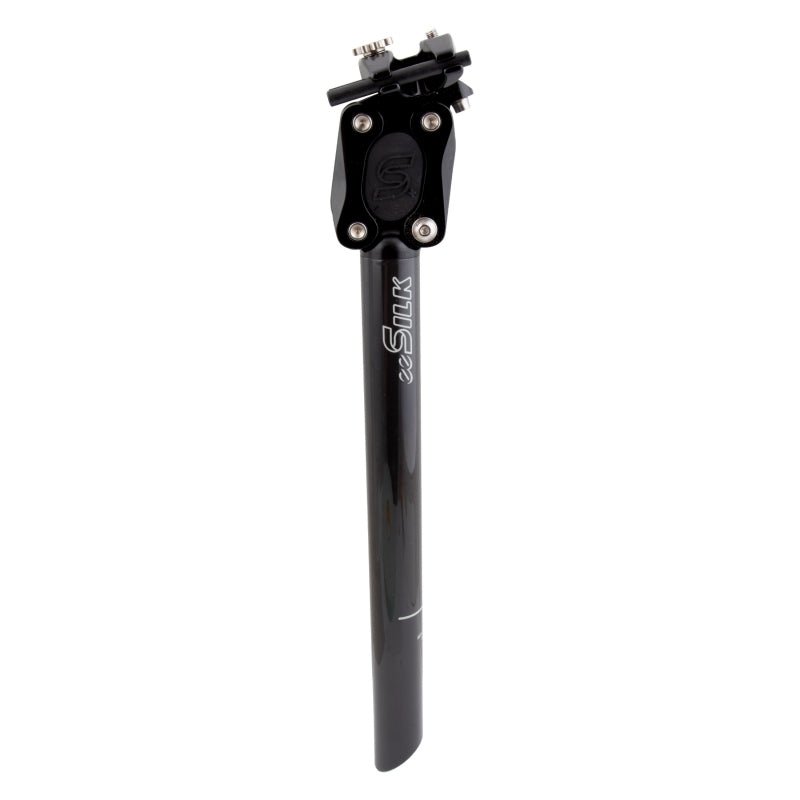 Suspension Seatpost Cane Creek Cane Creek eeSilk+ Suspension Seatpost - Carbon 27.2 x 362mm 35mm Travel BLK Dark Slate Gray