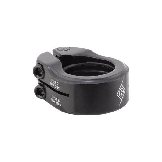 Seatpost Origin8 Origin8 Clampdown Double Seatpost Clamp  31.8 / 27.2 Black AL6061 Dark Slate Gray