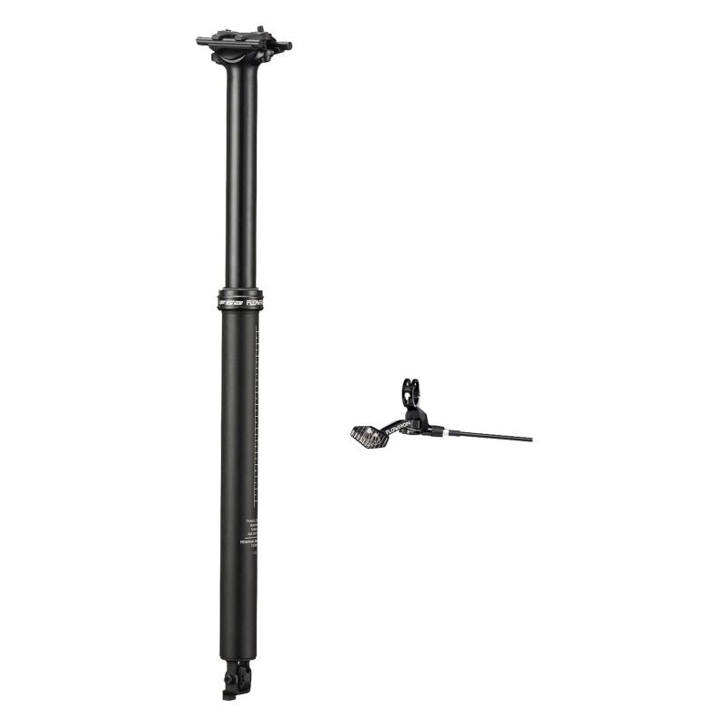 Seatpost FSA Full speed ahead Flowtron Dropper Post  31.6mm 446mm Black Alloy 0mm 150mm Dark Slate Gray