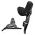 Brake/Shift Lever - Drop Bar SRAM SRAM Force 22 Flat Mount Hydraulic Disc Brake Front Shifter 950mm Hose Rotor Sold Separately Dark Slate Gray