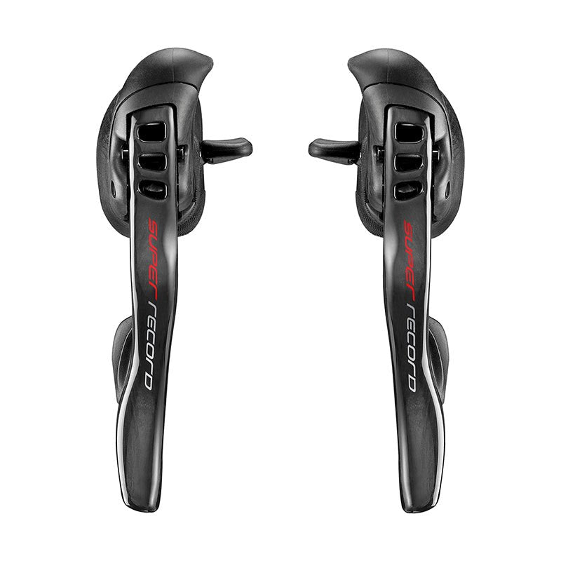 Shifters Campagnolo Campagnolo Super Record EP19-SR12C Pair 2x12sp Rim Brake Crbn Dark Slate Gray