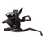 Shifters SunRace Sunrace STF803 Flat Bar V Brake/Trigger Shifter STF803 Left 3sp V Brake Blk Dark Slate Gray