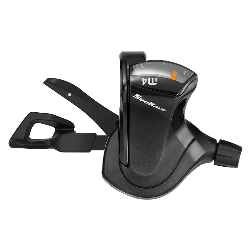 Shifters SunRace Sunrace M403 Trigger Shifter DLM403 Right 7sp 2 to 1 Blk Dark Slate Gray