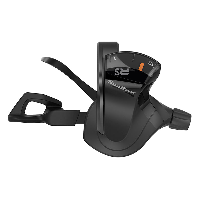 Shifters SunRace Sunrace DL-RS33 Flat Bar Road Trigger Shifter  Right 10sp 2 to 1 Blk 139g Dark Slate Gray