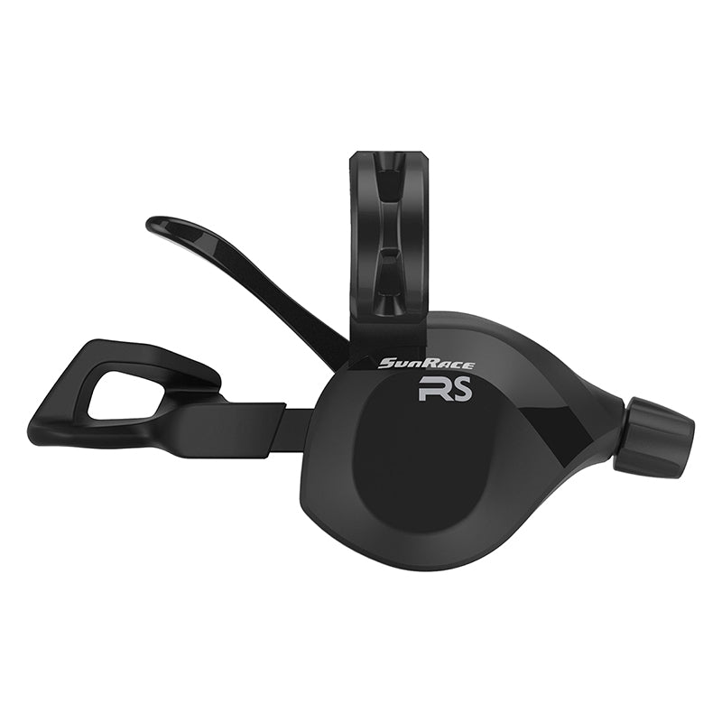 Shifters SunRace Sunrace DL-RS33 Flat Bar Road Trigger Shifter  Left 2sp 2 to 1 Blk 140g Dark Slate Gray