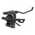 Shifters SunRace Sunrace STFS33 Flat Bar V Brake/Trigger Shifter STFS33 Right 10sp V Brake Blk 211g Dark Slate Gray