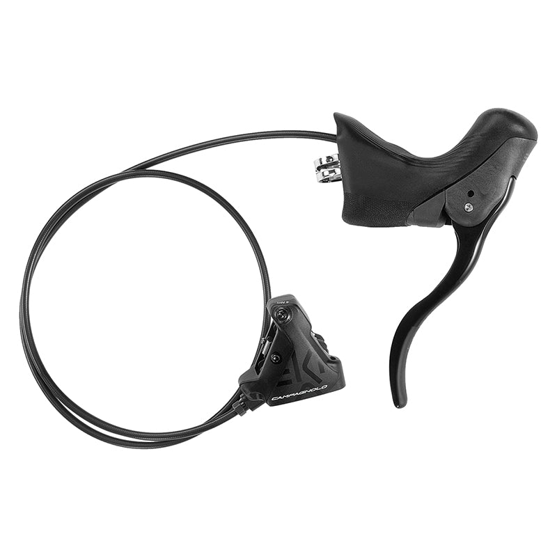 Brake/Shift Lever - Drop Bar Campagnolo Campagnolo EKAR Ergopower Control Brake Lever Disc Brake Caliper - Front 1x13-Speed 140mm Hydraulic Caliper Dark Slate Gray